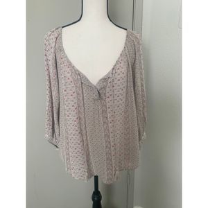 American Eagle Chiffon Top